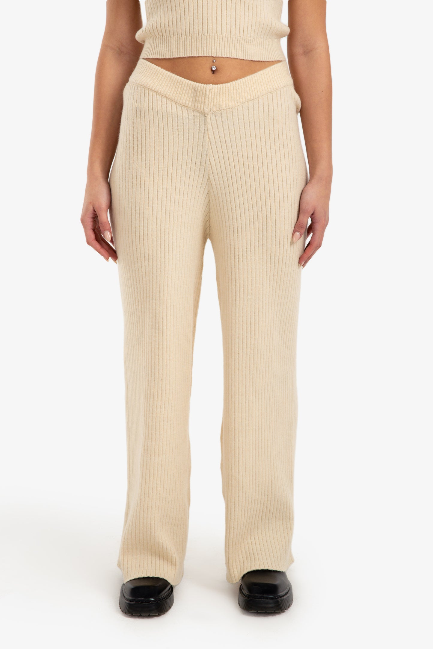 Striped Wide Leg Pants