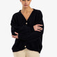 Relaxed V-Neck Cardigan