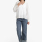 V-Neck Tencel Blouse