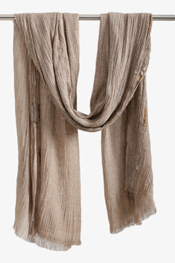 Perforated Rectangular Scarf