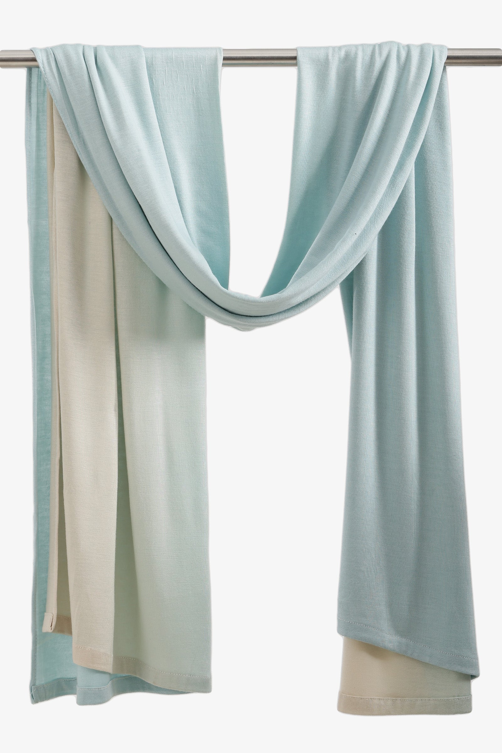 Two-Tone Rectangular Scarf