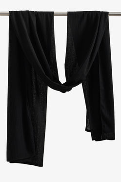 Textured Ribbed Scarf