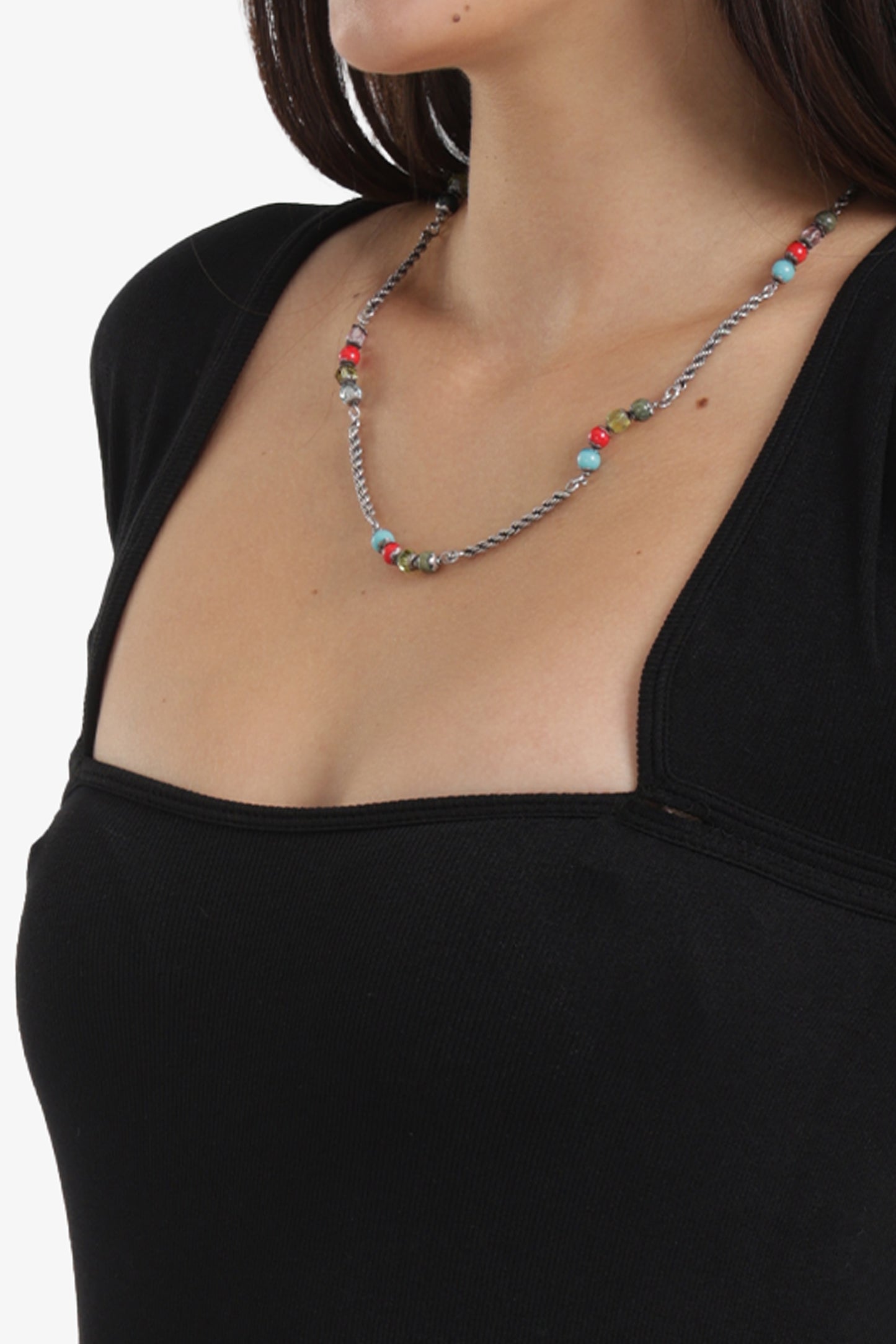 Cut-Out Microfiber Bodysuit