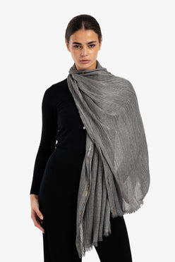 Perforated Rectangular Scarf