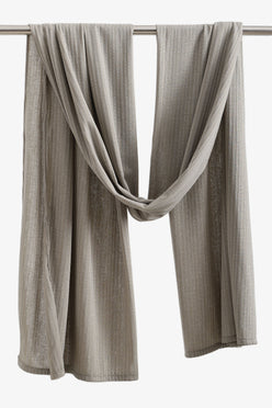 Textured Ribbed Scarf
