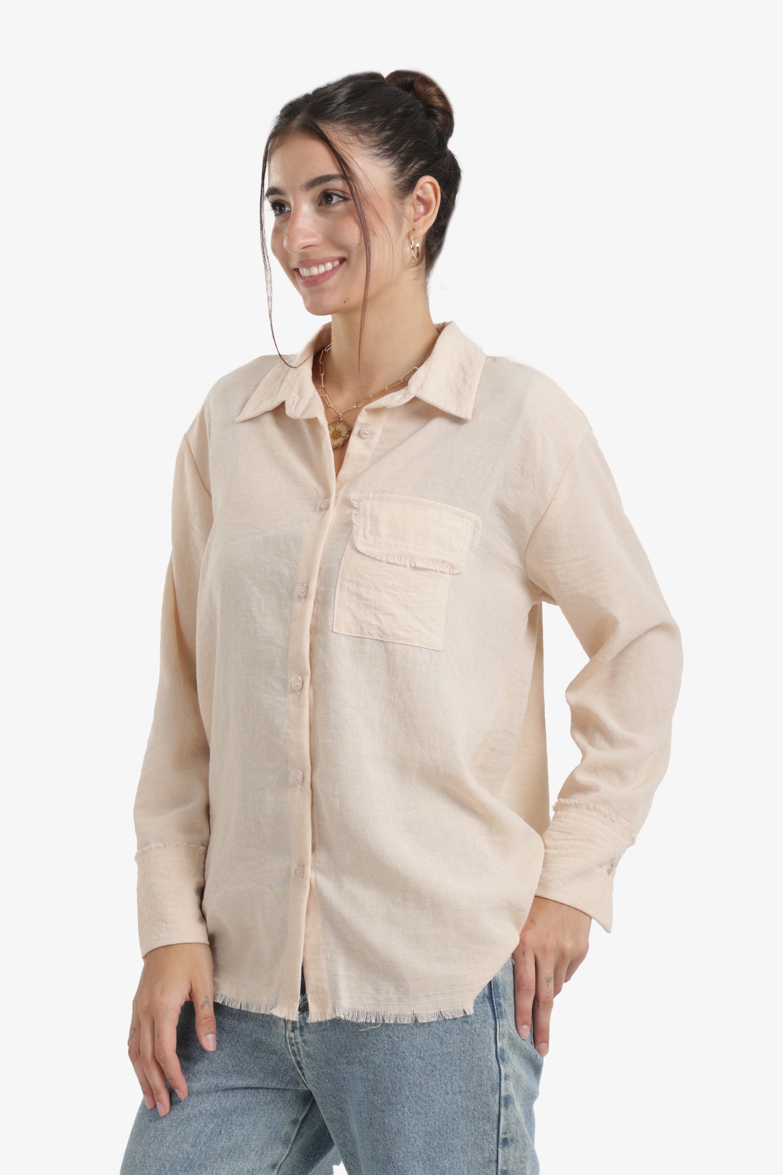 Relaxed Fit Tencel Shirt