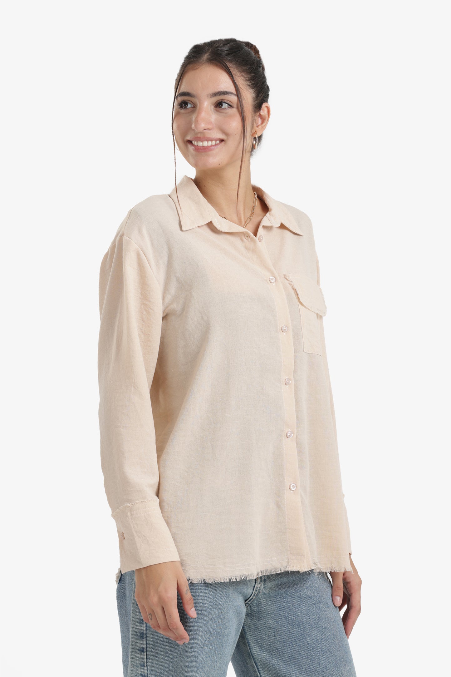Relaxed Fit Tencel Shirt