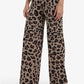 Leopard Flare Pants