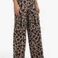 Leopard Flare Pants