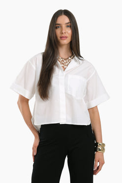 White Short Sleeves Shirt