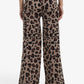 Leopard Flare Pants