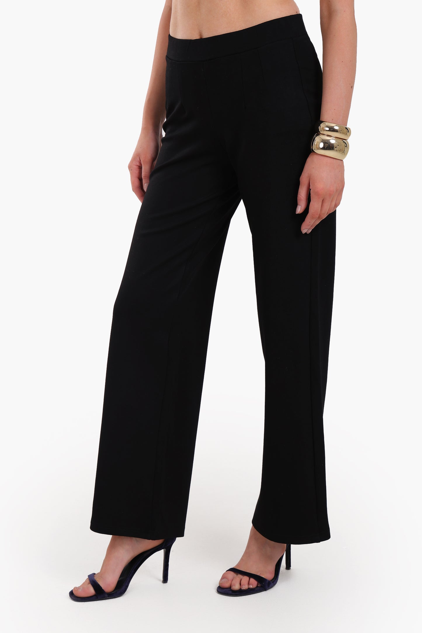 Black Jersey Pants
