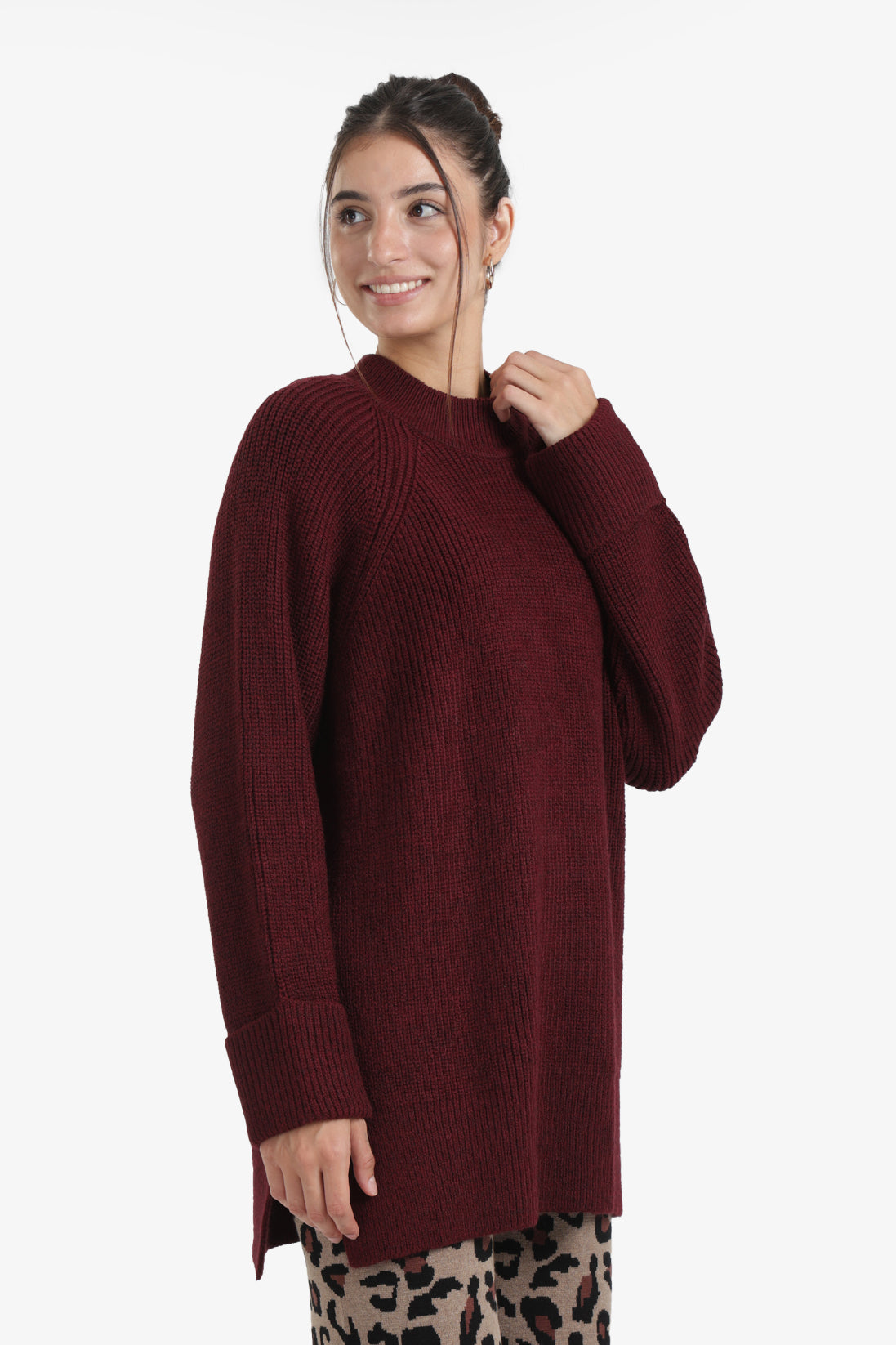Oversized Knitted Pullover