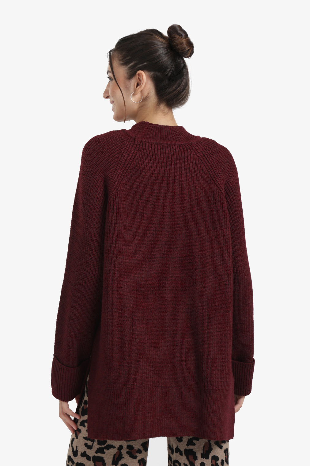 Oversized Knitted Pullover