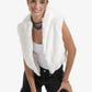 Cropped Hooded Vest