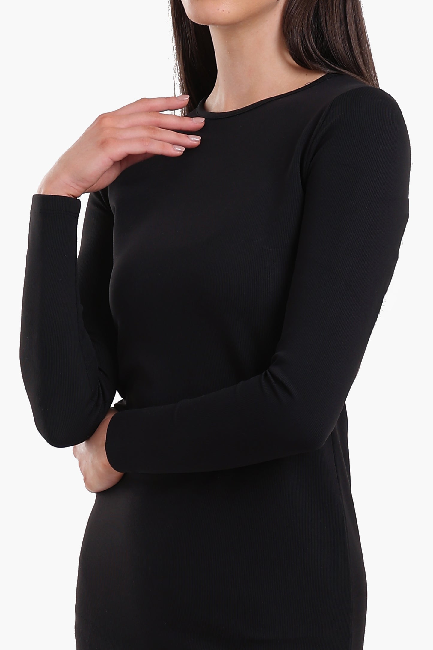 Chic Slim Fit Midi Dress