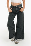 Grey Zip Fly Jeans