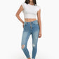 Ankle Length Skinny Jeans