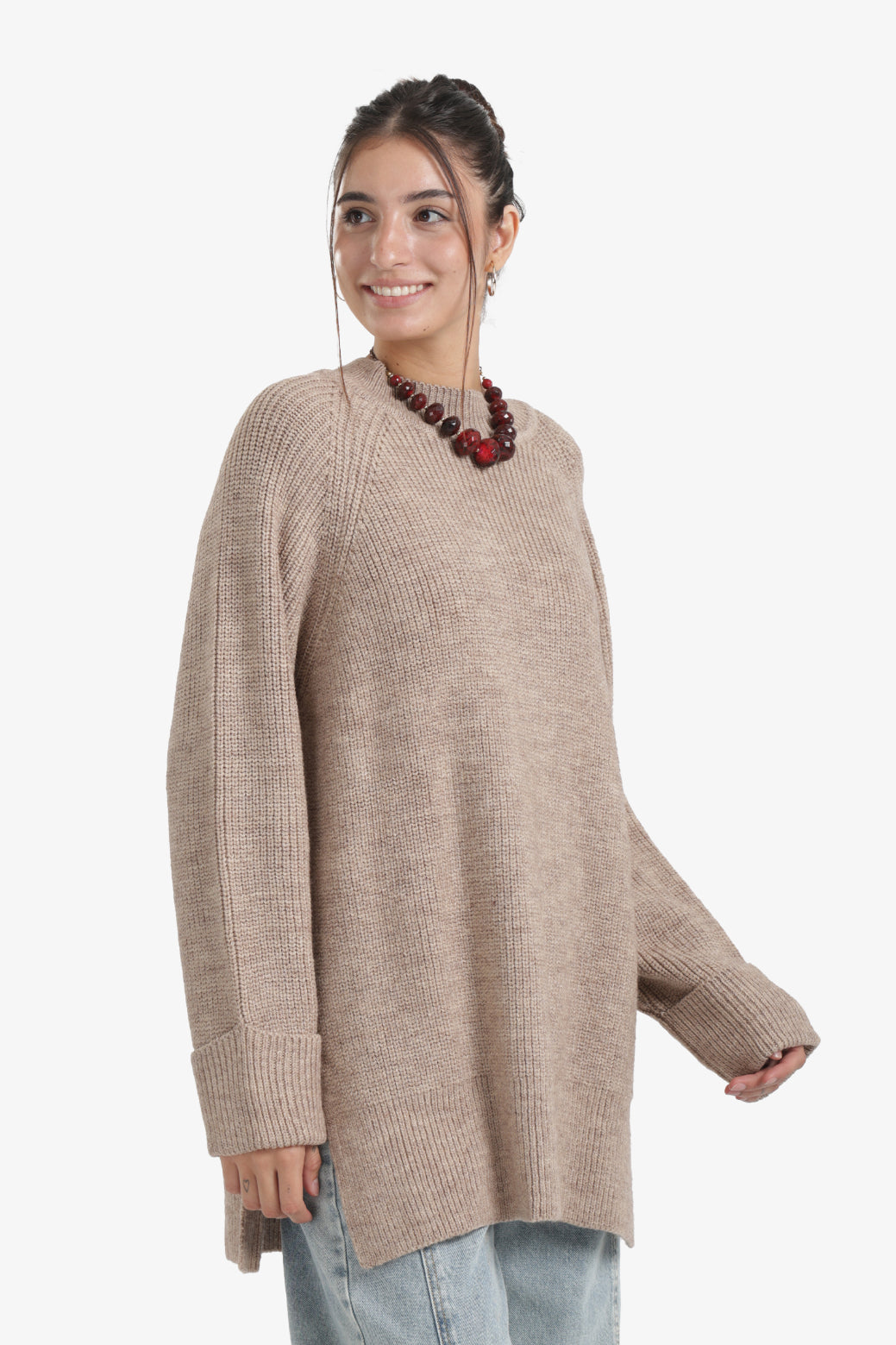 Oversized Knitted Pullover
