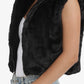 Cropped Hooded Vest