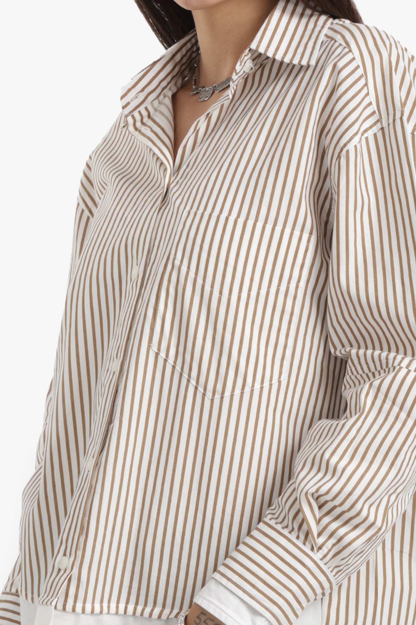 High-Low Relaxed Shirt