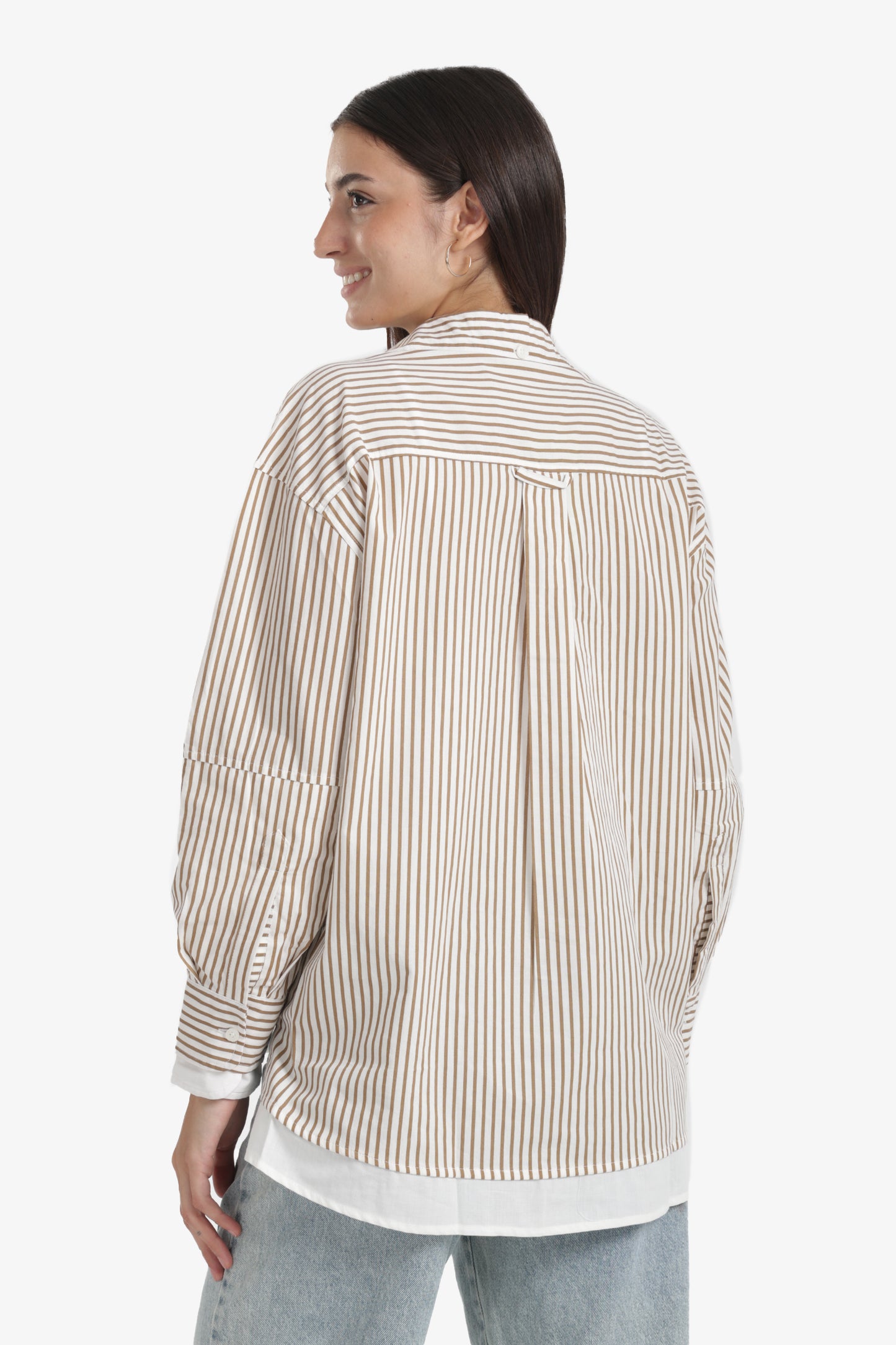High-Low Relaxed Shirt