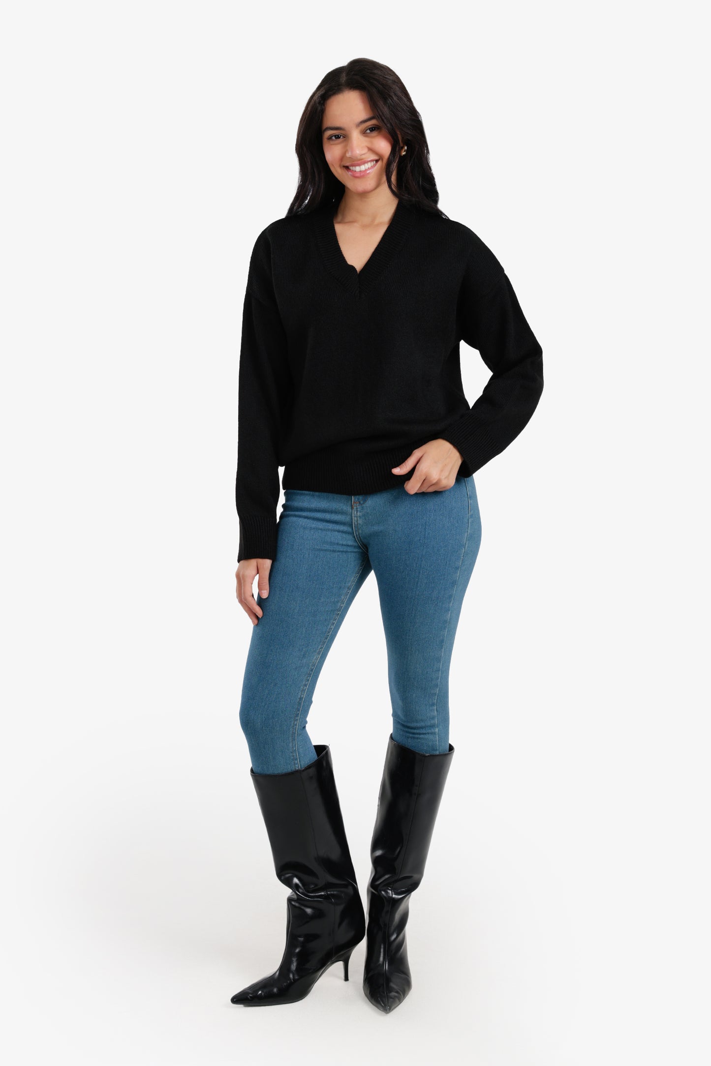 Dropped Shoulder Pullover