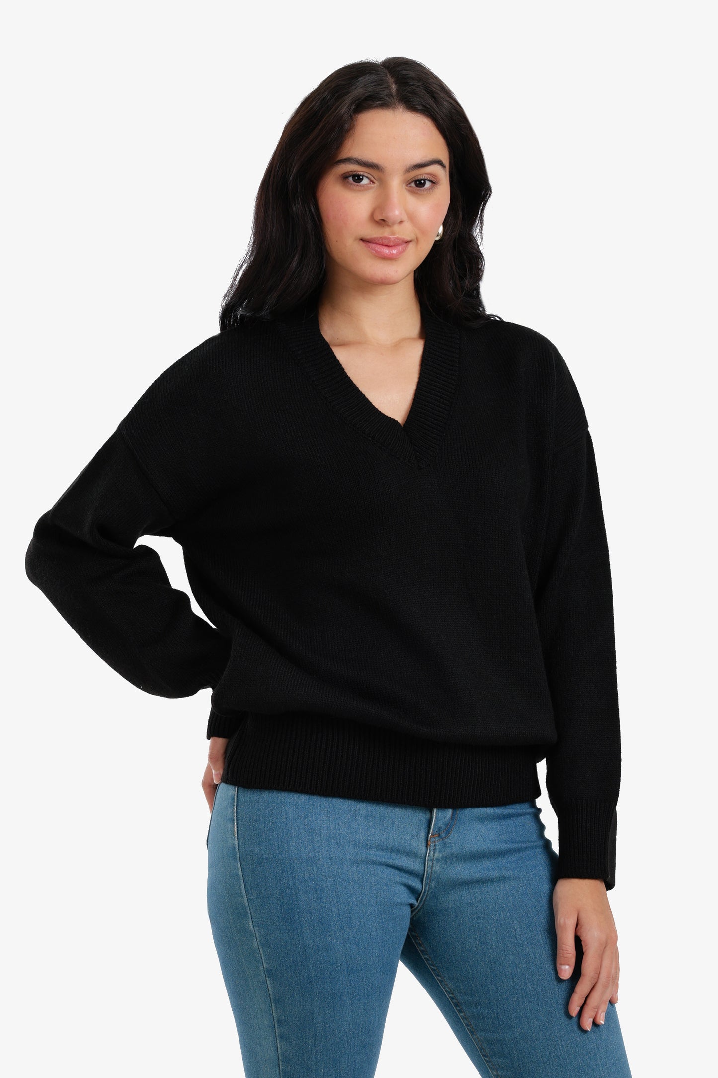 Dropped Shoulder Pullover