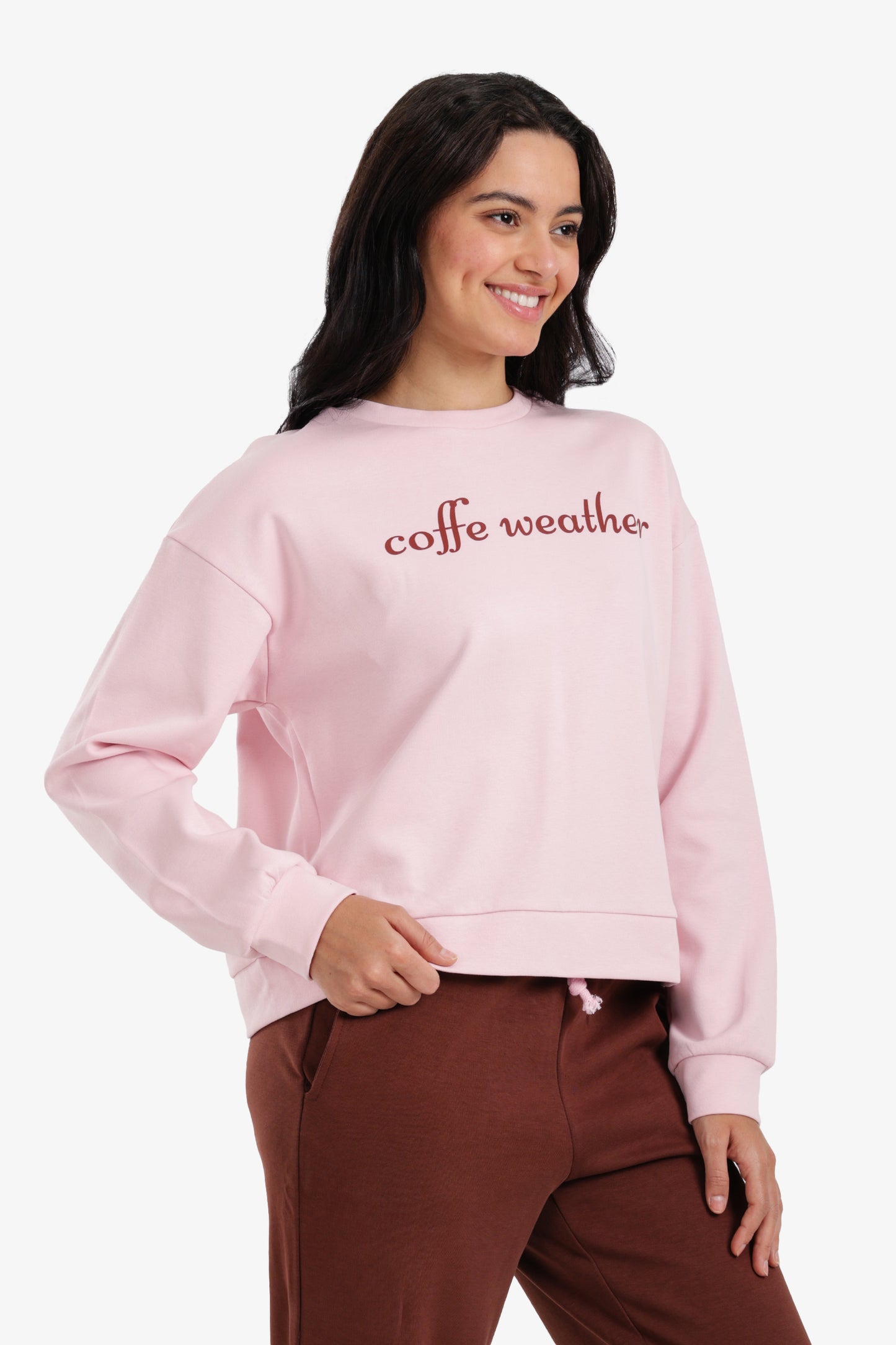 Printed Lounge Sweatshirt