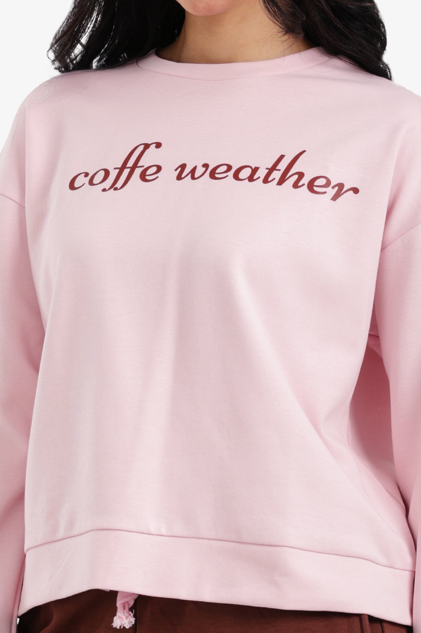 Printed Lounge Sweatshirt