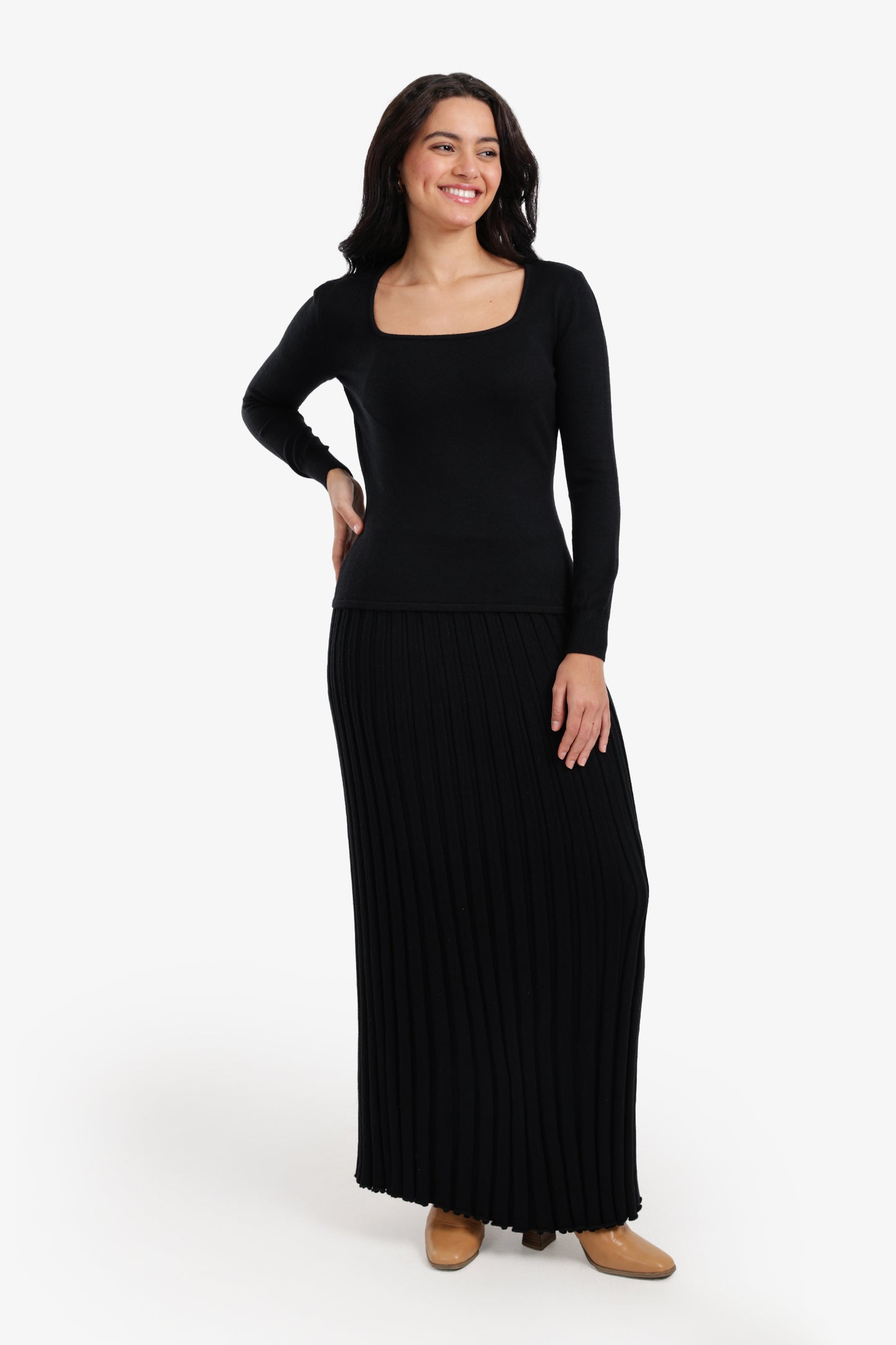 Square Neck Pullover