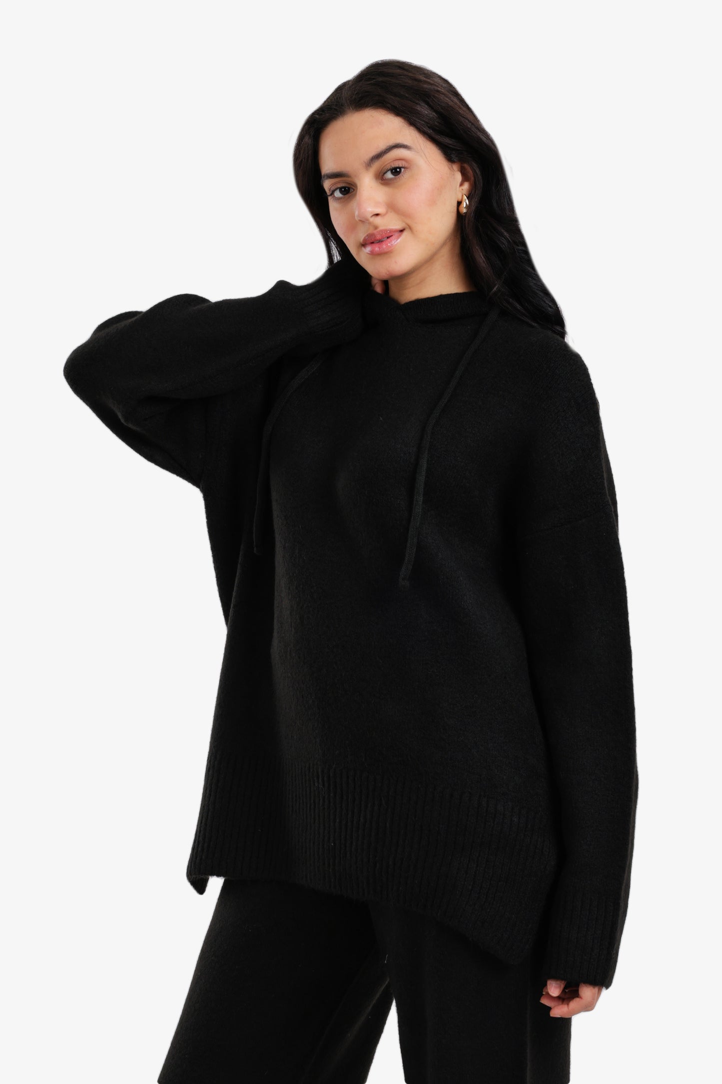 Hooded Wool Sweatshirt