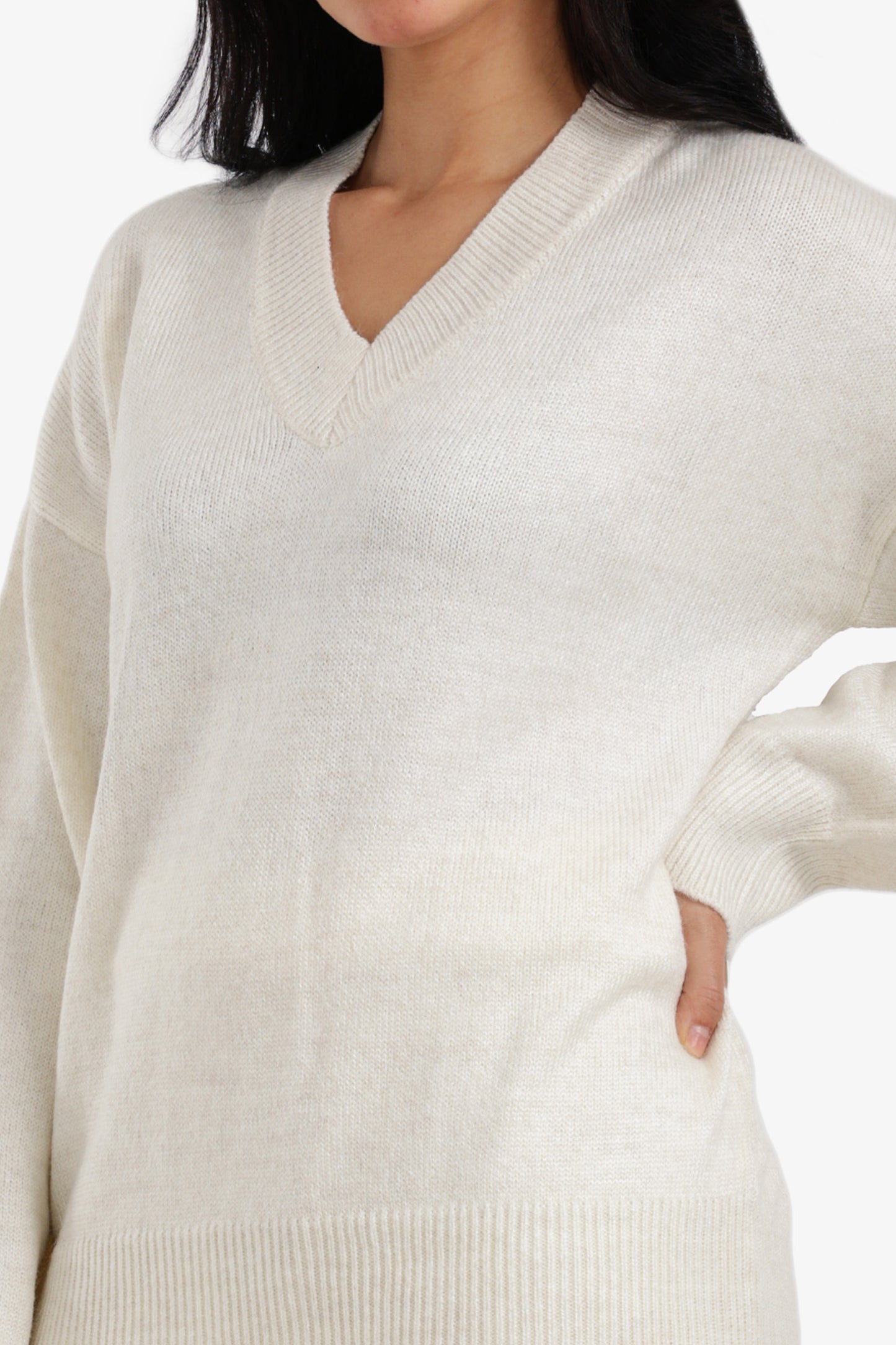 Dropped Shoulder Pullover