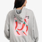 Printed Back Lounge Hoodie