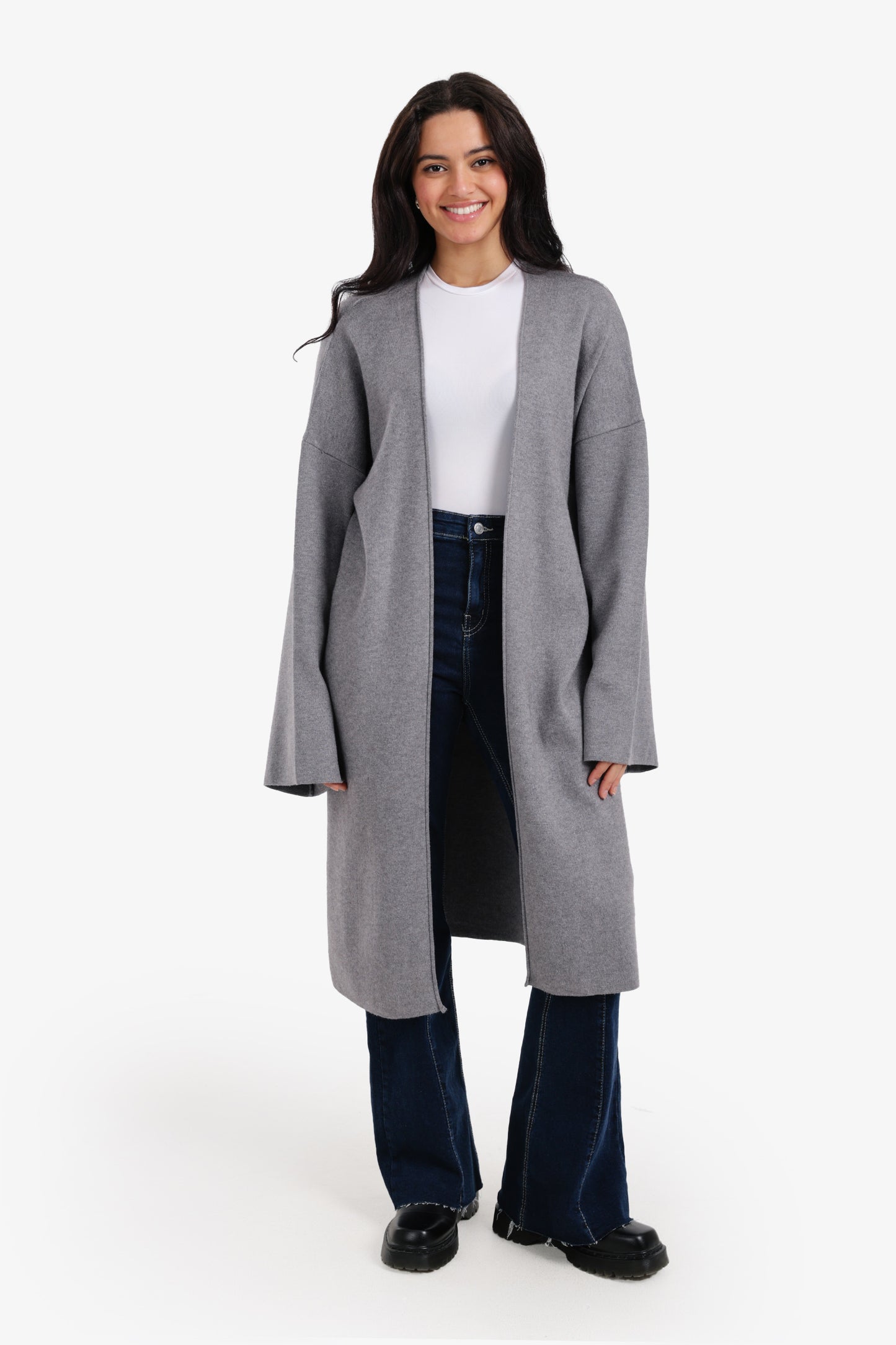 Knee Length Regular Cardigan