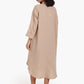 3/4 Sleeves Midi Dress