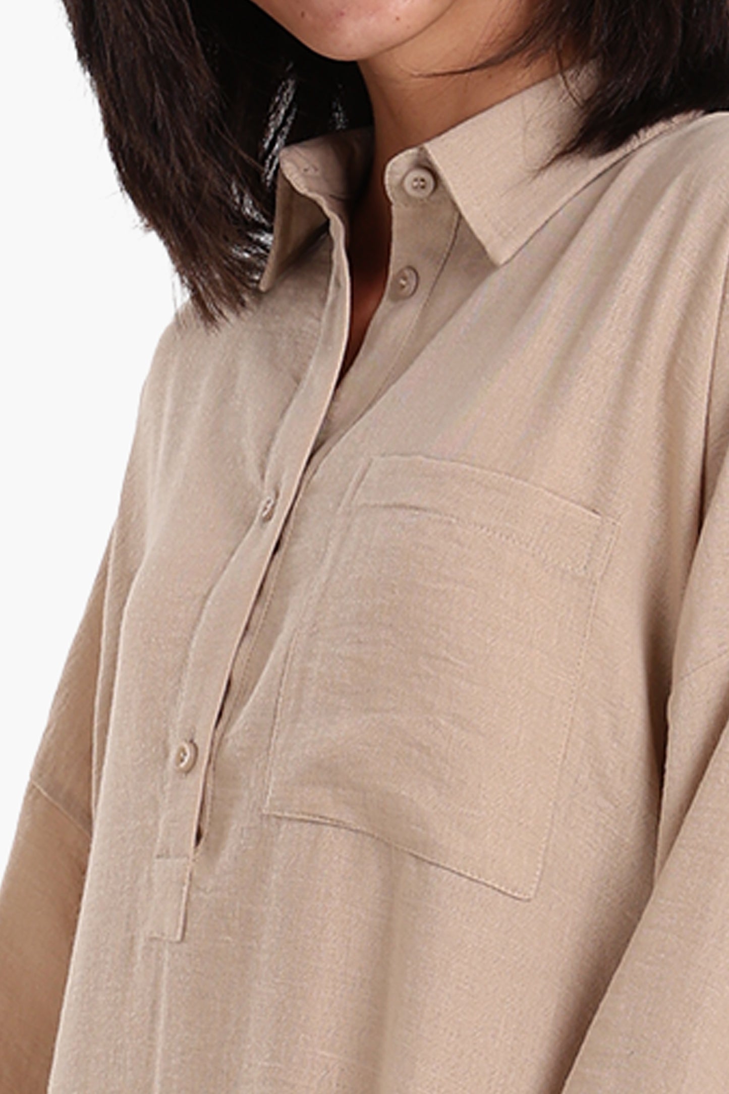 3/4 Sleeves Midi Dress