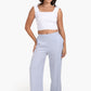 High Waist Wide-Leg Pants