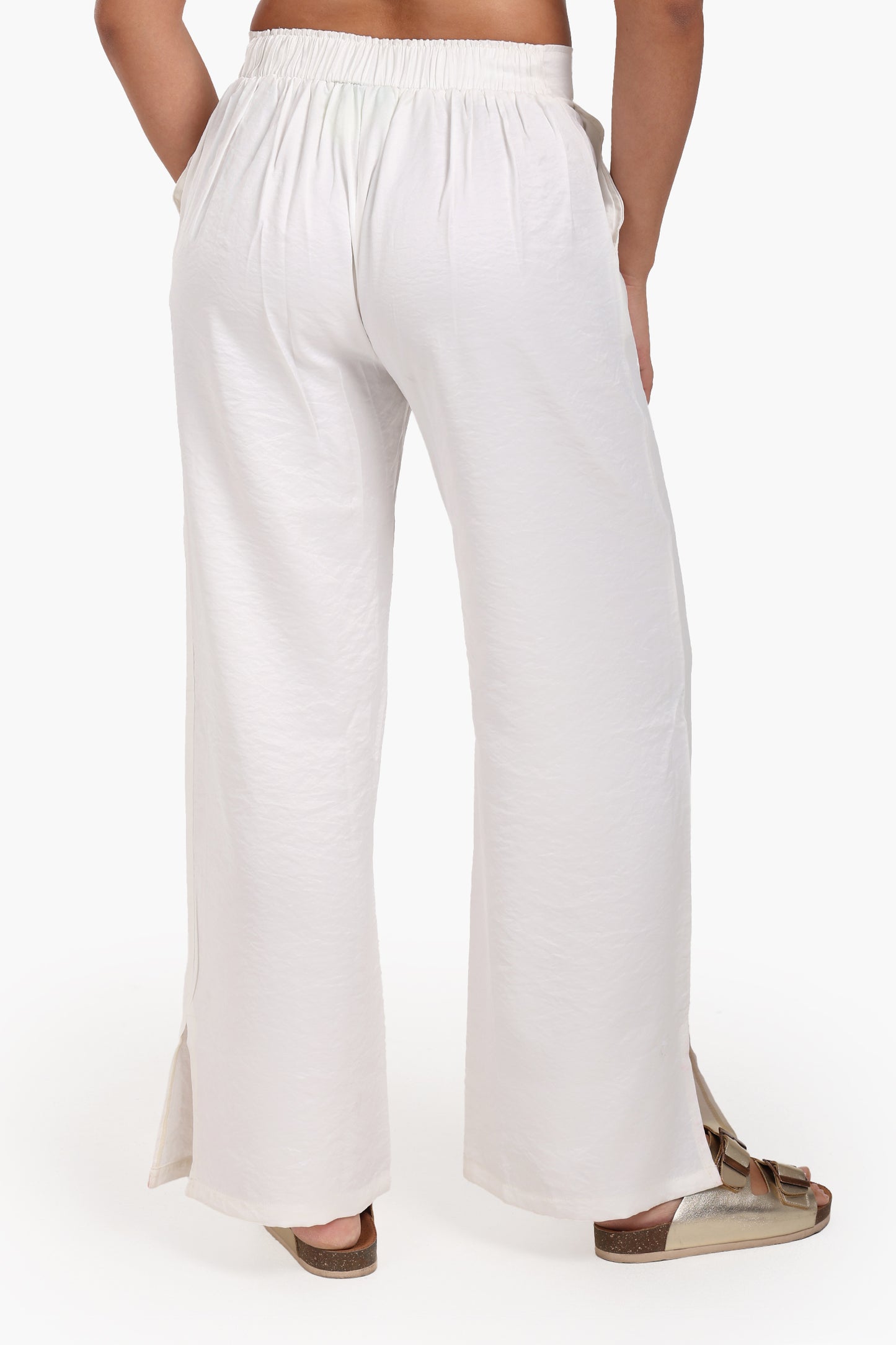 High Waist Wide-Leg Pants