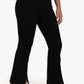 Front Slit Flared Pants