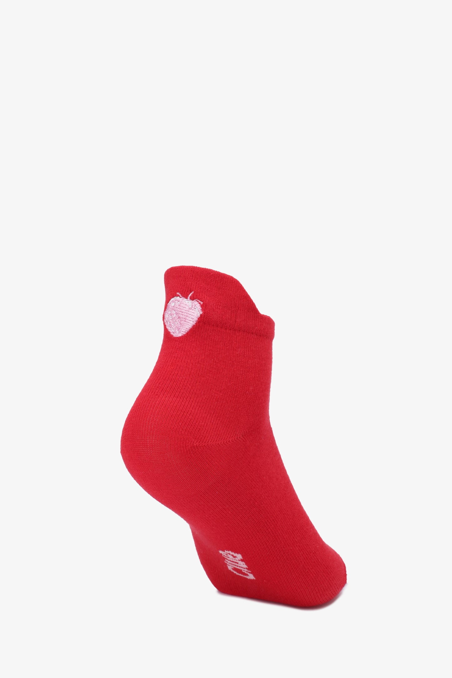 Ankle Strawberry Socks