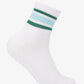 Sporty Contrast Stripe Socks