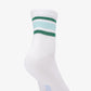 Sporty Contrast Stripe Socks