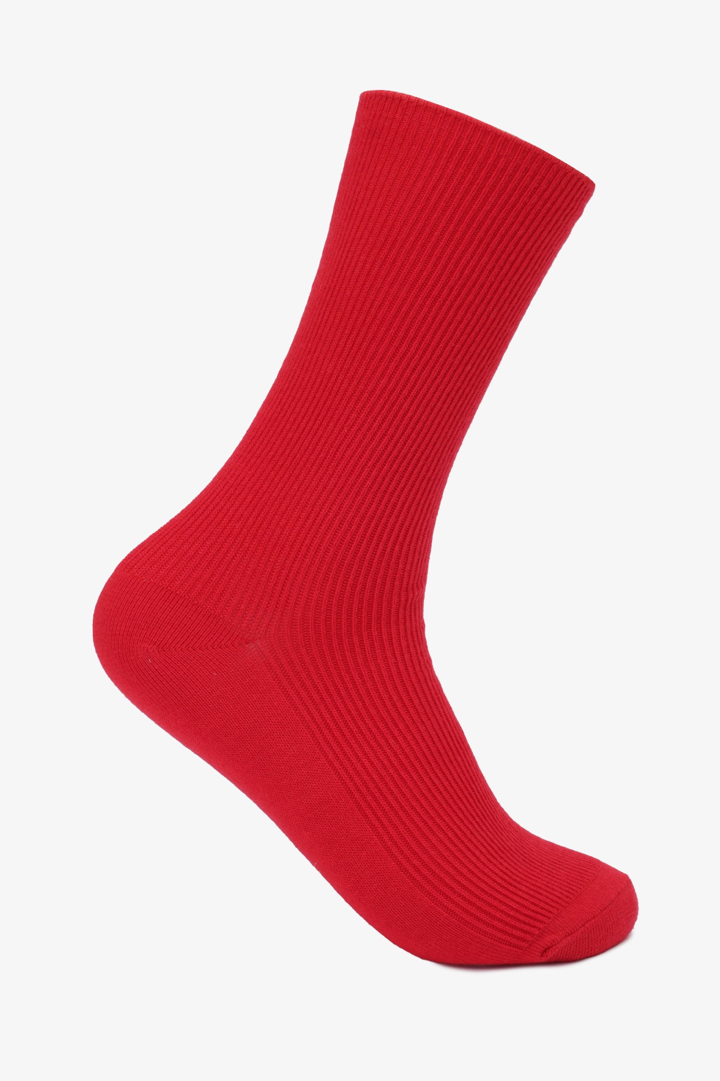 Ribbed Folded Cuff Socks - 3 Pairs