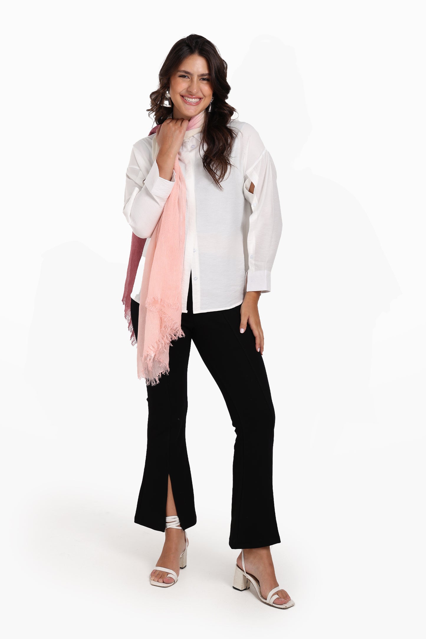 Gradient Cotton Scarf