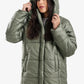 Hooded Long Puffer Jacket