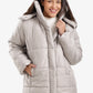 Hooded Long Puffer Jacket