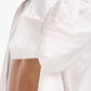 Open-Front Striped Kimono