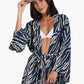 Zebra All Over Printed Kimono