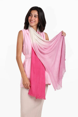 Gradient Cotton Scarf